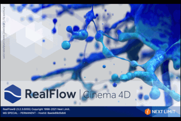 Mac版中文汉化NextLimit RealFlow 3.2.3支持Cinema 4D R23.110流体模拟插件