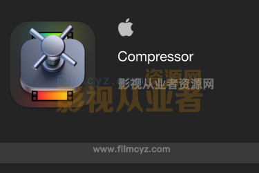 苹果视频压缩编码转码输出软件 Compressor 4.5 Mac 英/中文破解版