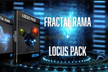 E3D模型：宇宙星球破碎爆炸星云雾气模型包 Fractal Rama + Locus Pack for Element 3D