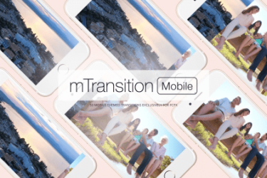 fcpx转场插件-苹果手机切换转场mTransition Mobile支持M1
